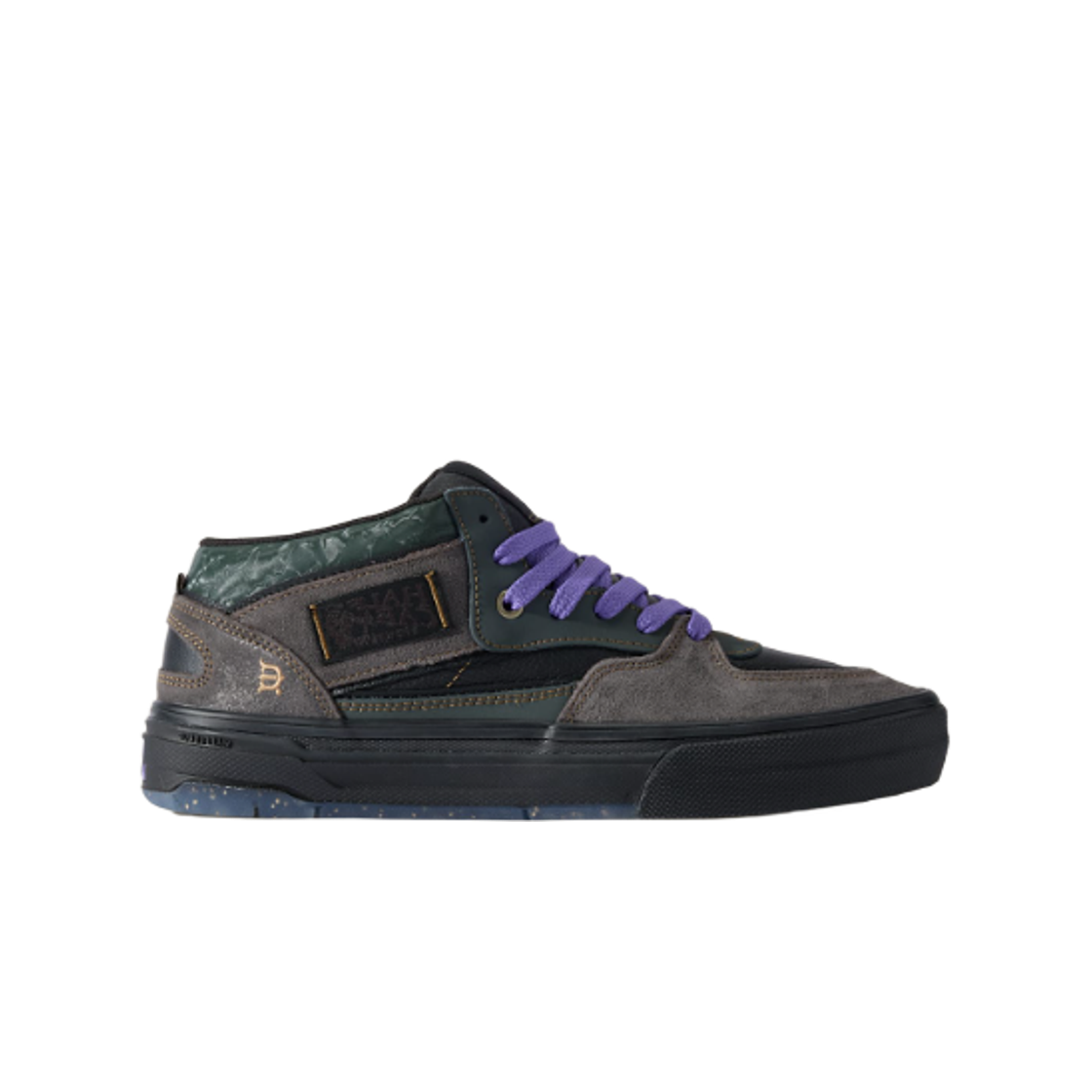 VN000D9ZEAQ Vans x Evisen Skateboards Skate Half Cab Wafflecup Black