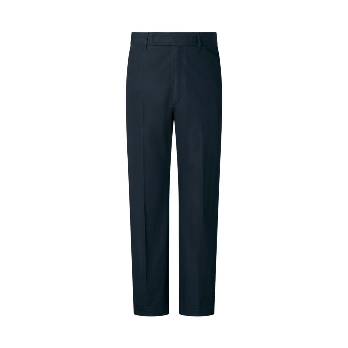 MTU362U-F1222-415 Thom Browne Tapered Chino Trousers Med Grey