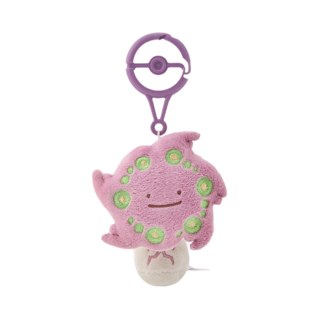 - Pokemon Transform! Ditto Plush Keyring Spiritomb