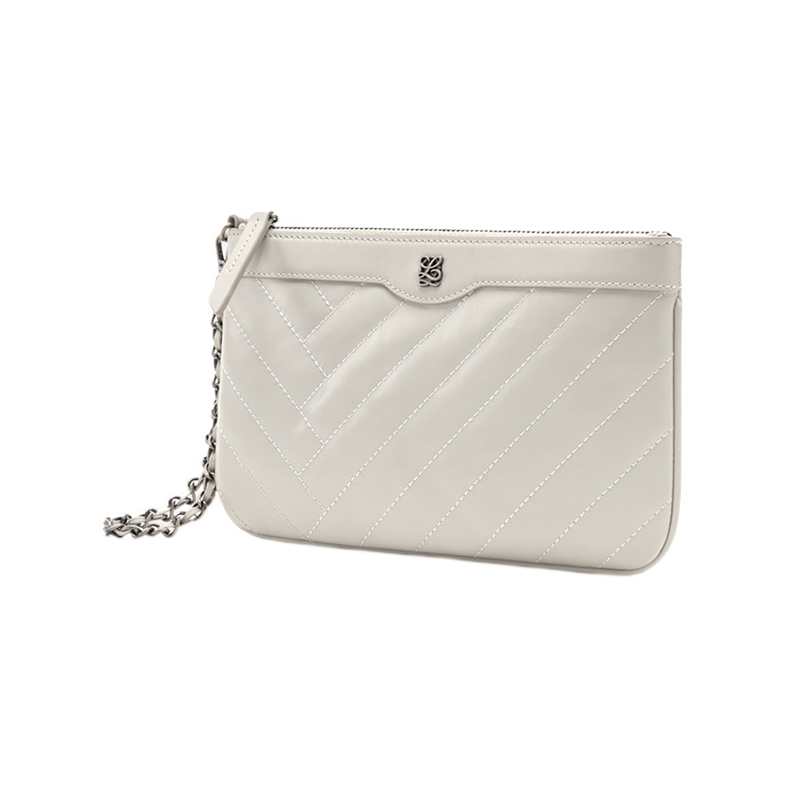 루이까또즈 엘퀄팅 클러치 S 아이보리(Louis Quatorze L-Quilting Clutch S Ivory) - 2