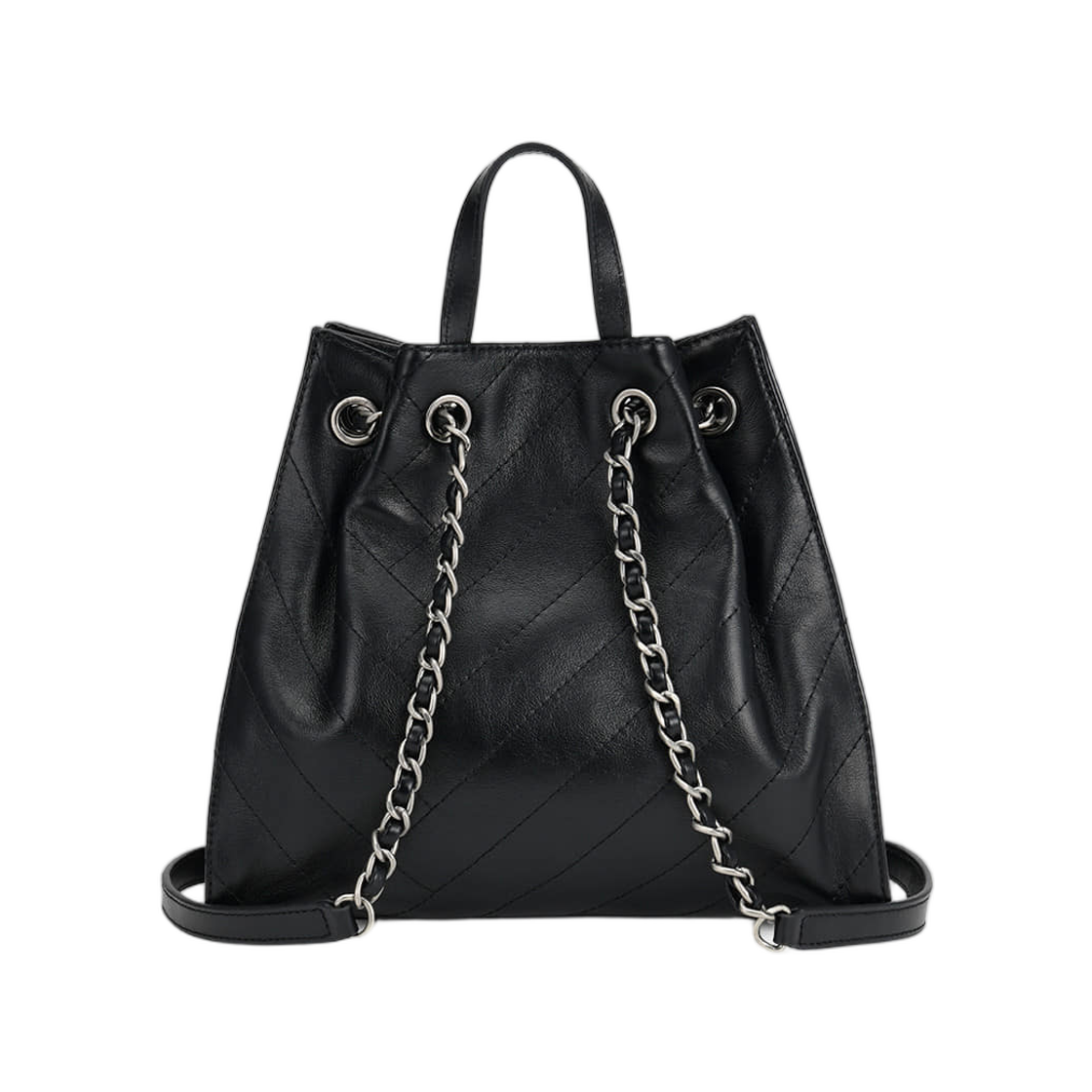루이까또즈 엘퀄팅 백팩 블랙(Louis Quatorze L-Quilting Backpack Black) - 3