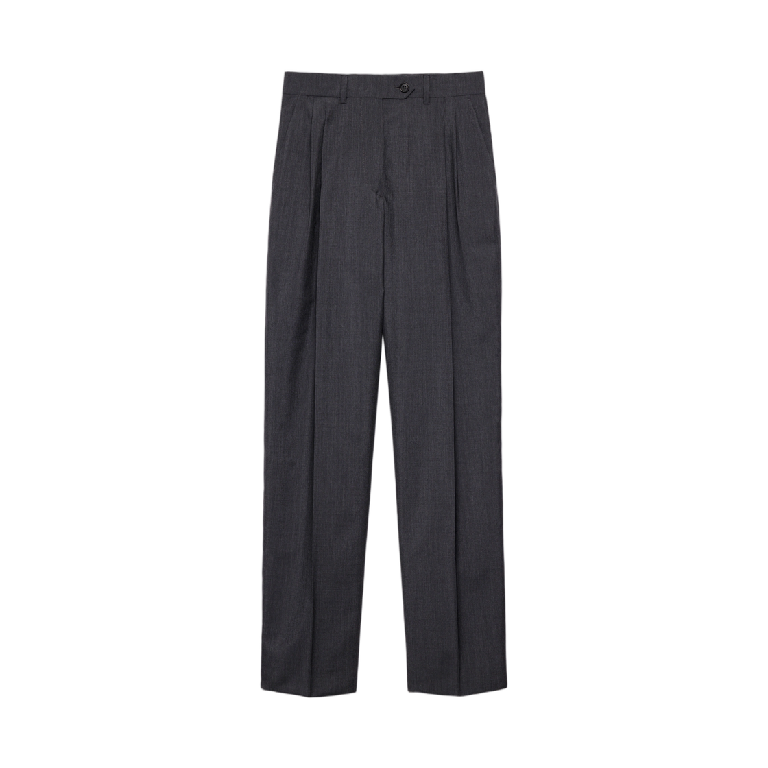 P250J-17LK-F0480 (W) Prada Light Mohair Pants Slate Gray
