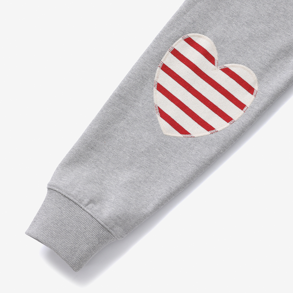 세인트제임스 봉봉 쁘띠 후디 집업 GRY ASJF2G3KR07-GRY(Saint James Bon Bon Petit Hoodie Zip GRY) - 5