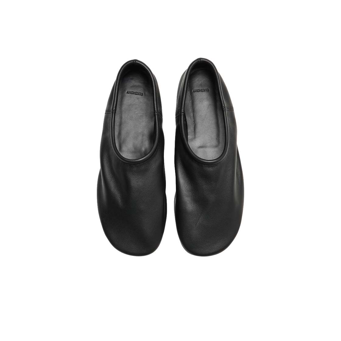 아모멘토 우먼 램스킨 슬립 온 로퍼 블랙 - 26FW(Amomento Women Lambskin Slip On Loafer Black - 26FW) - 6