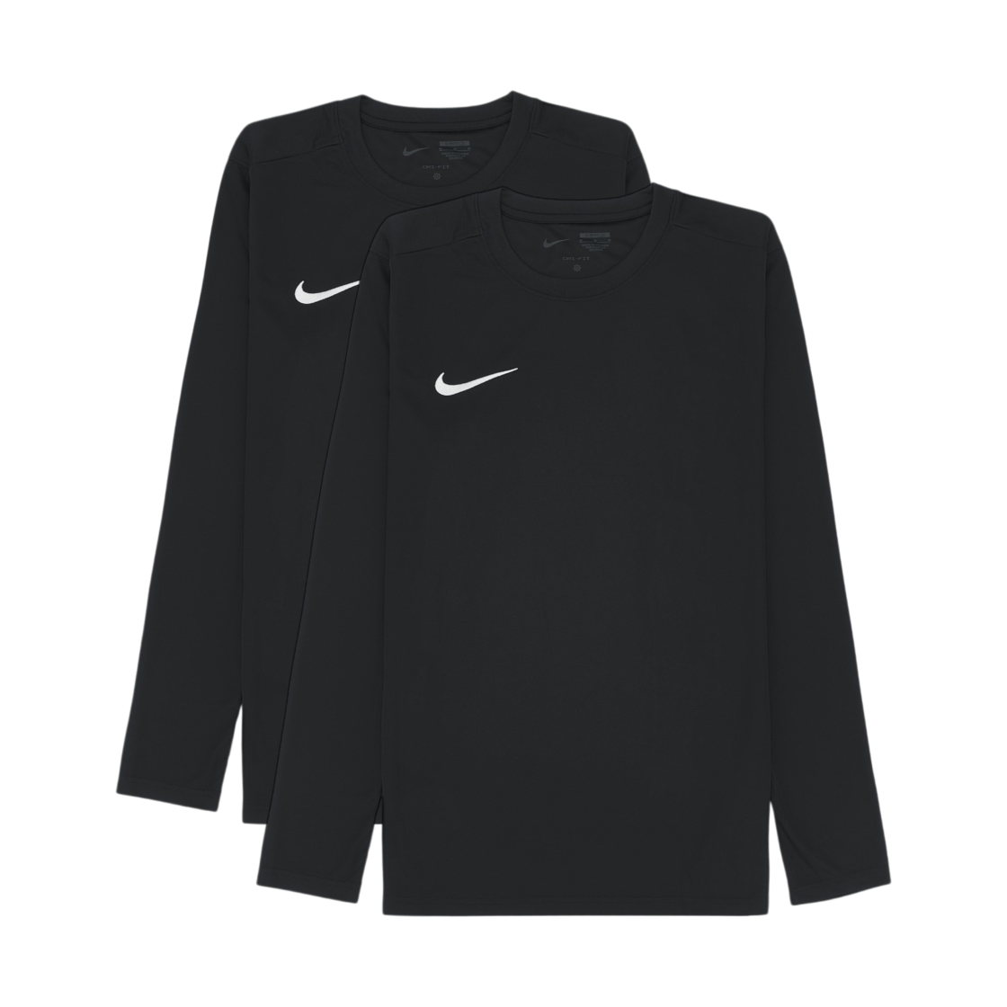 BV6706-010 Nike Park 7 Long Sleeve Top Black (Bundle of 2)