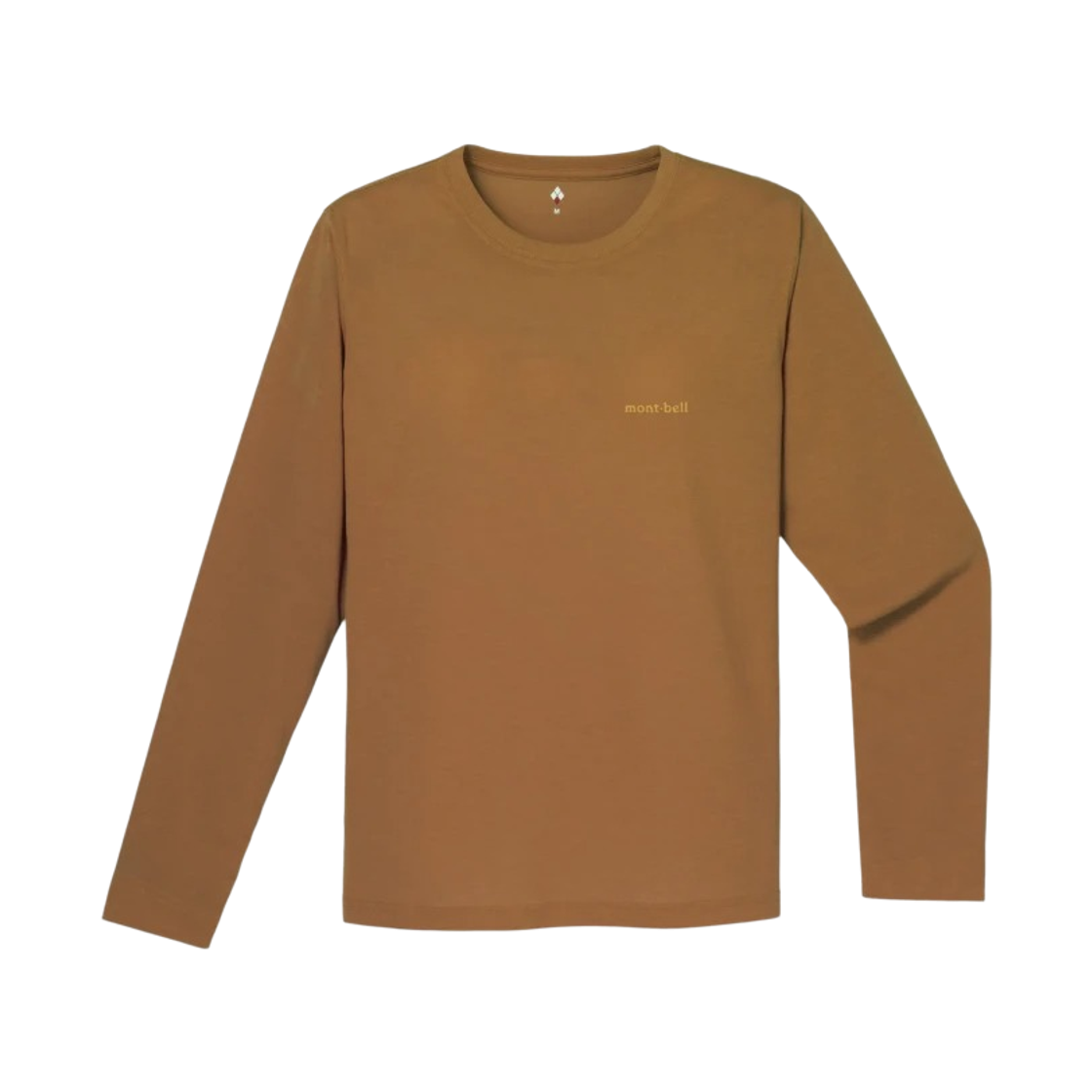 1114689 (W) Montbell Wickron Long Sleeve T-Shirt Brown