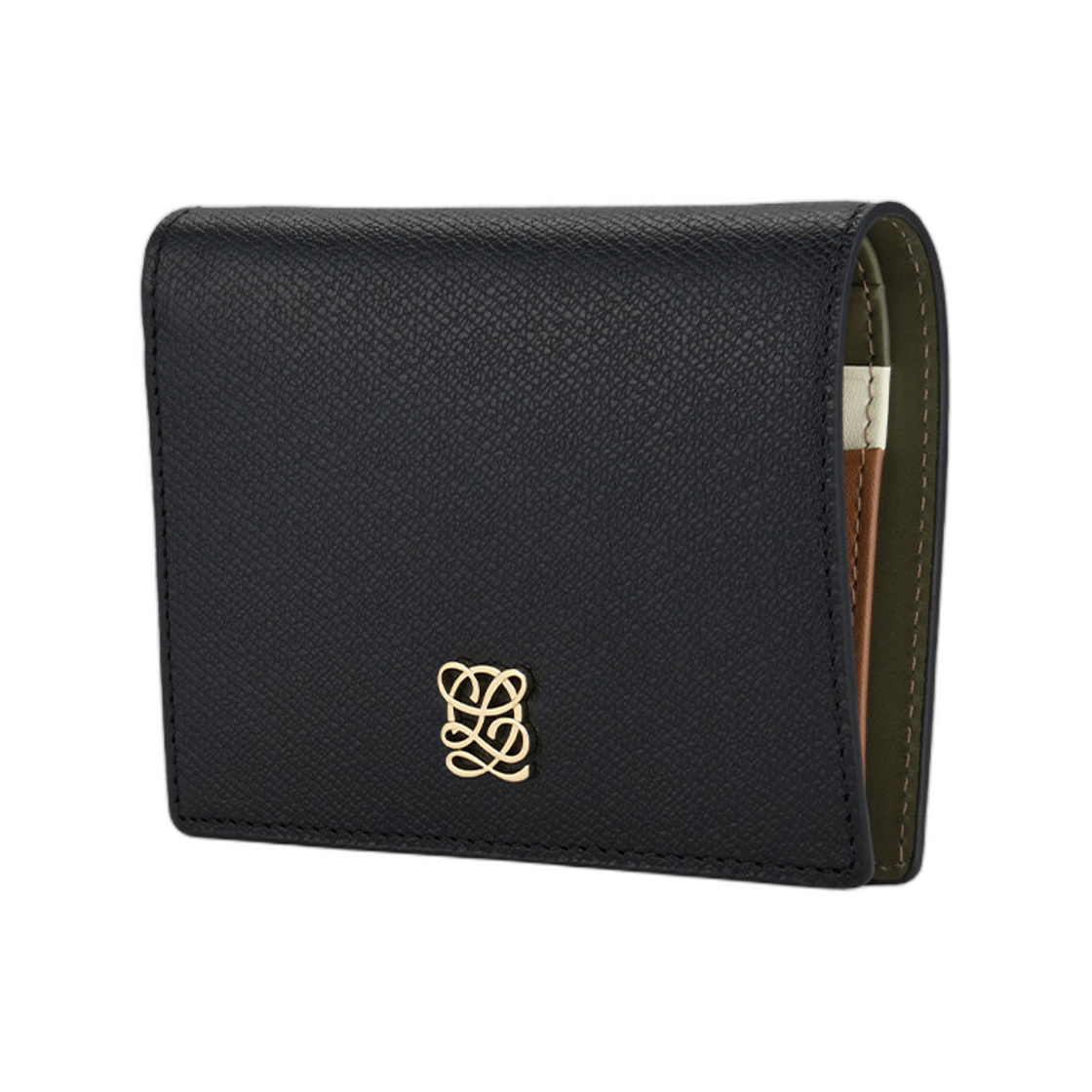 루이까또즈 에센셜 하프 월렛 카키(Louis Quatorze Essential Half Wallet Khaki) - 2