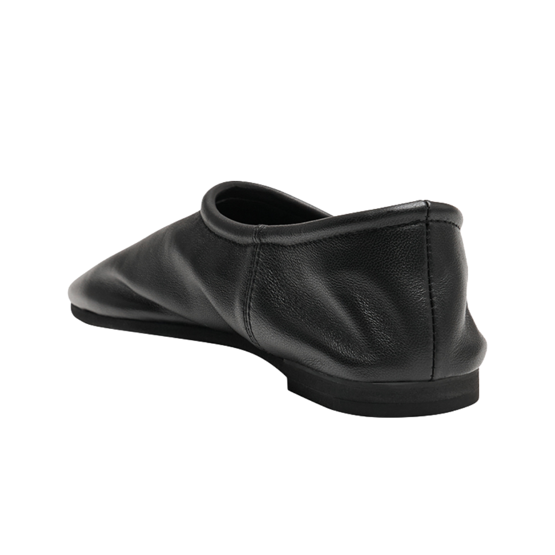 아모멘토 우먼 램스킨 슬립 온 로퍼 블랙 - 26FW(Amomento Women Lambskin Slip On Loafer Black - 26FW) - 4