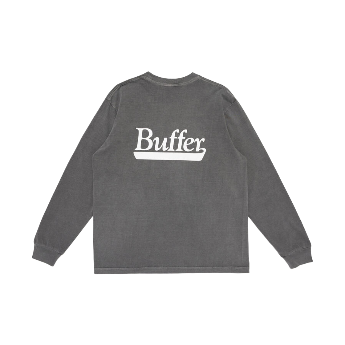 버퍼 롱슬리브 티셔츠 버퍼 클럽 팀 블랙(Buffer L/S T-Shirt Buffer Club Team Black)