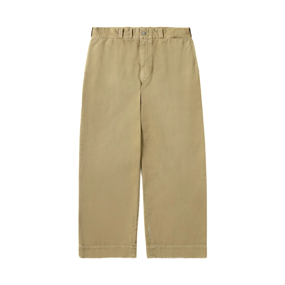 26AAP-04-48 A.Presse Vintage Twill Work Pants Beige - 26FW