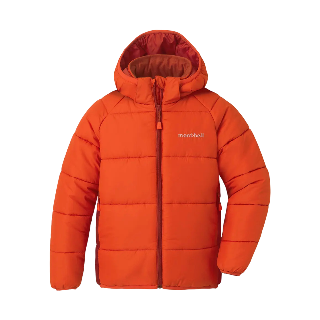 1101638 (Kids) Montbell Thermawrap Warm Parka Sunset Orange