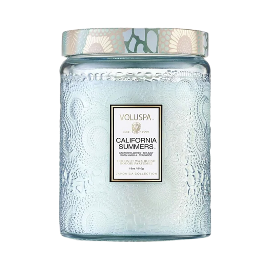볼루스파캘리포니아 썸머스 L글라스캔들 18oz(VOLUSPA California Summers L Glass Candle 18oz) - 1