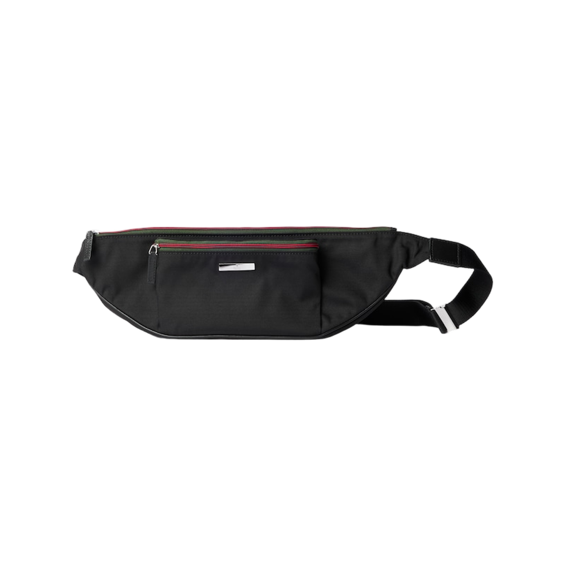 A005ZF-FAGIB-1000 Gucci Flatpack Large Belt Bag Black
