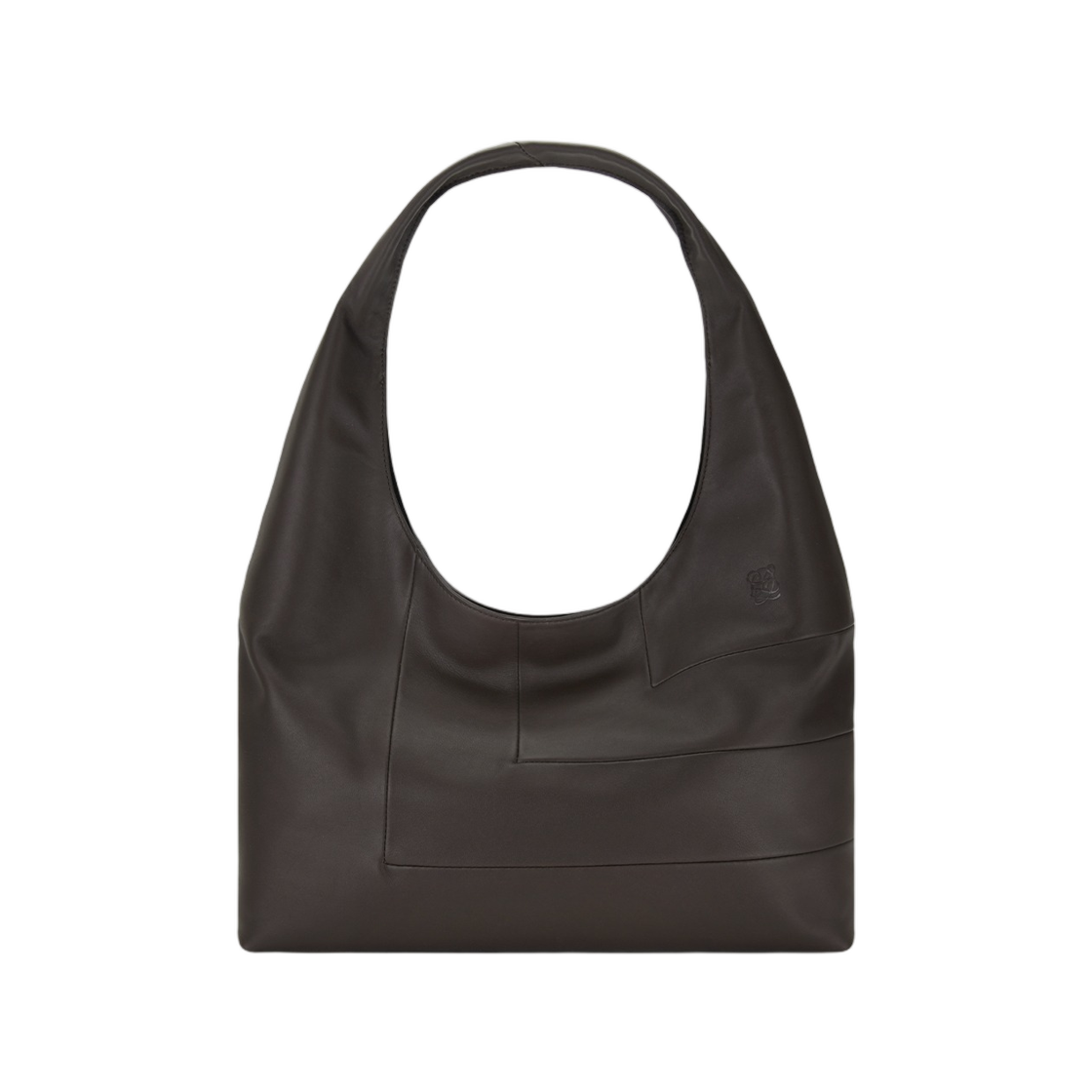 LVH61QT13FA0BR0171 Louis Quatorze Le L Hobo Bag Dark Cocoa