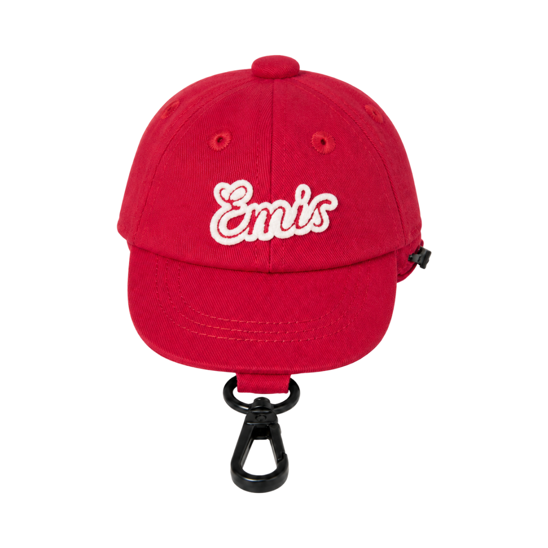 - Emis Line Patch Ball Cap Pouch Keyring Red