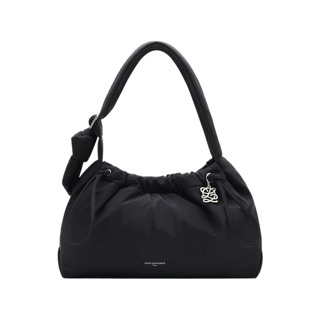 LCHS2SD77FA0BL0300 Louis Quatorze Jours Shoulder Bag Black
