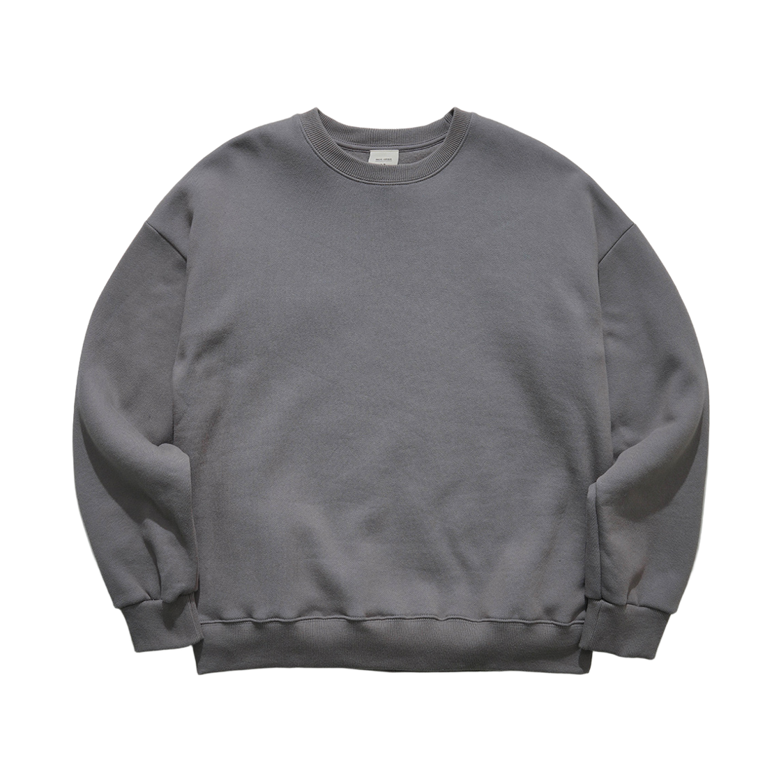 SJMT1281_darkgray_k FP142 Essential Chain Sweatshirt Dark Gray SJMT1281