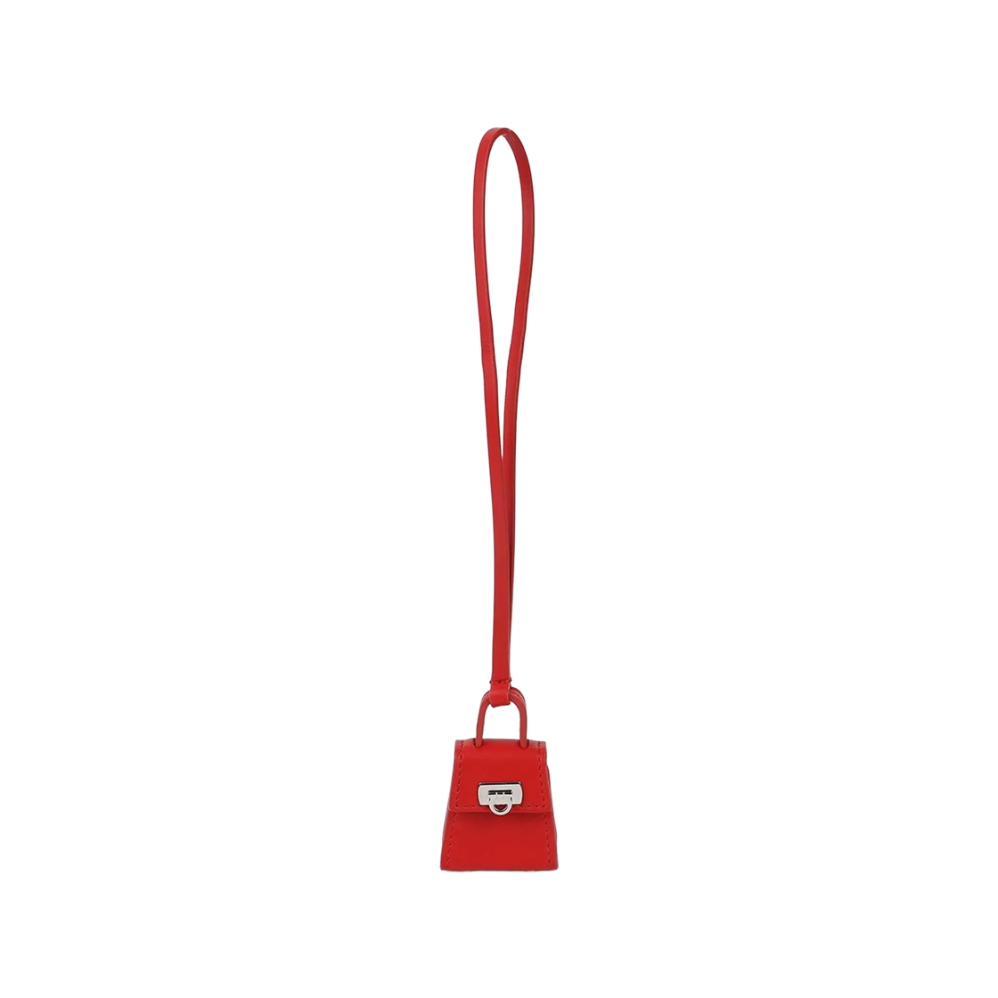 20637-770644 Ferragamo Gancini Charm Red