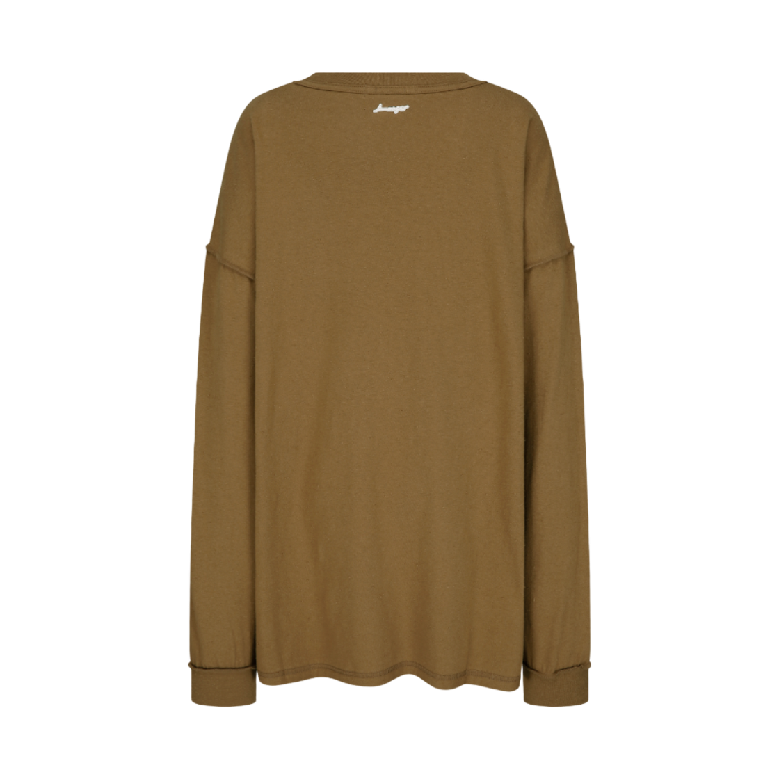[KREAM 단독] 랑거 미스프린트 인사이드-아웃 티셔츠 브라운([KREAM 단독] Langer Misprint Inside-Out T-Shirt Brown) - 2