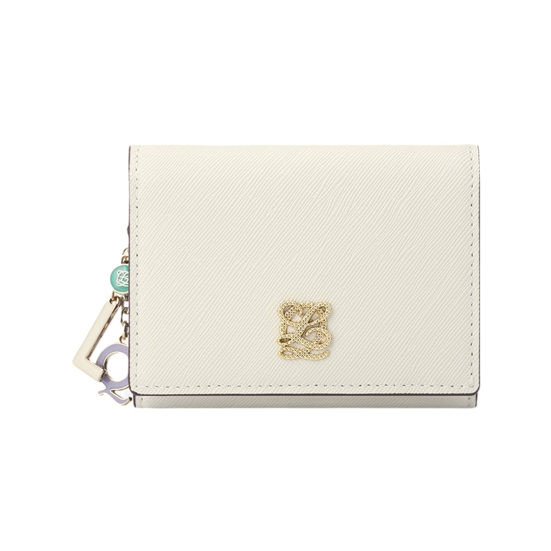 LLSP3SD71FI0IV0171 Louis Quatorze Ciel Mini Wallet Creamy Cream