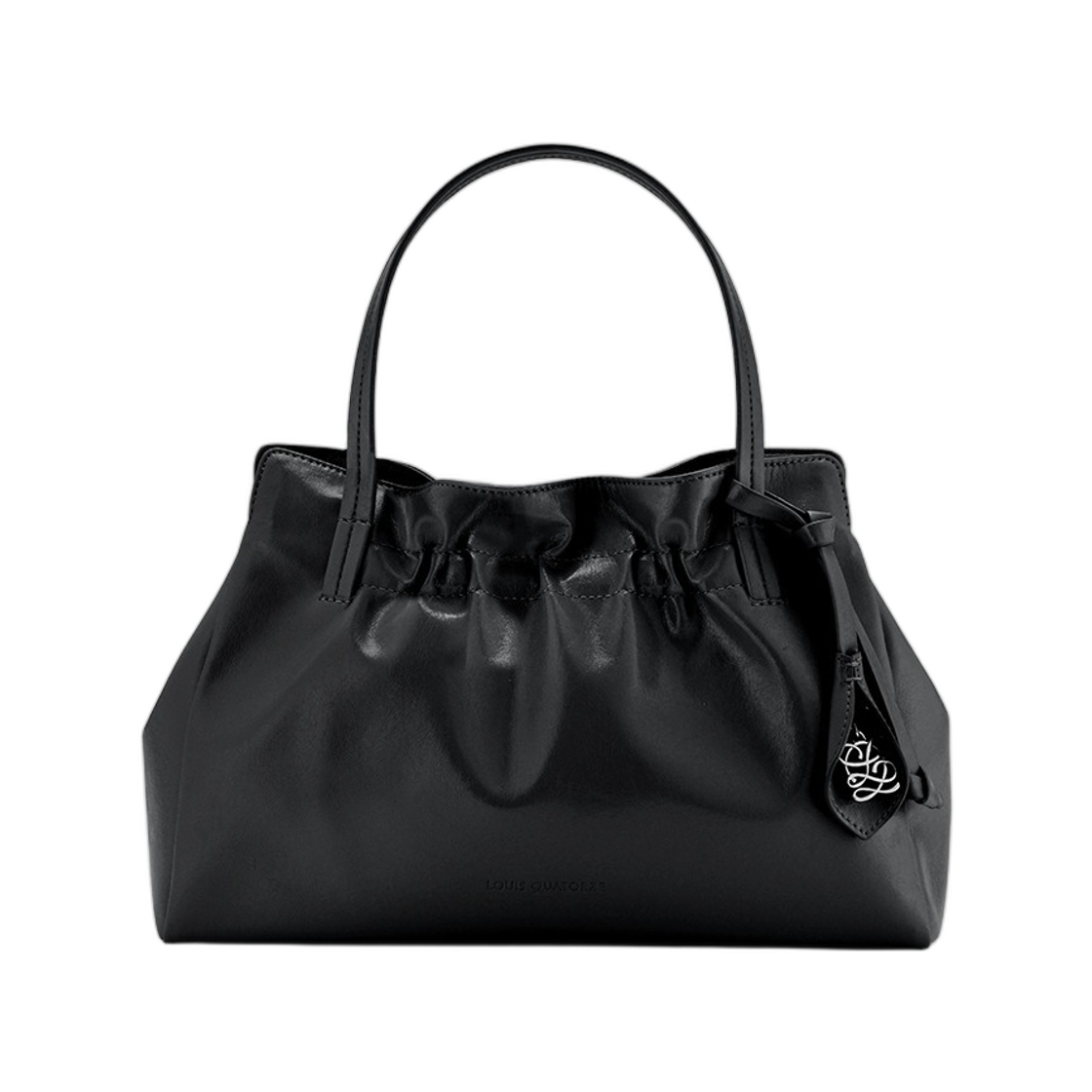 LLH61FM08FA4BL0401 Louis Quatorze Flea Tote Bag Black