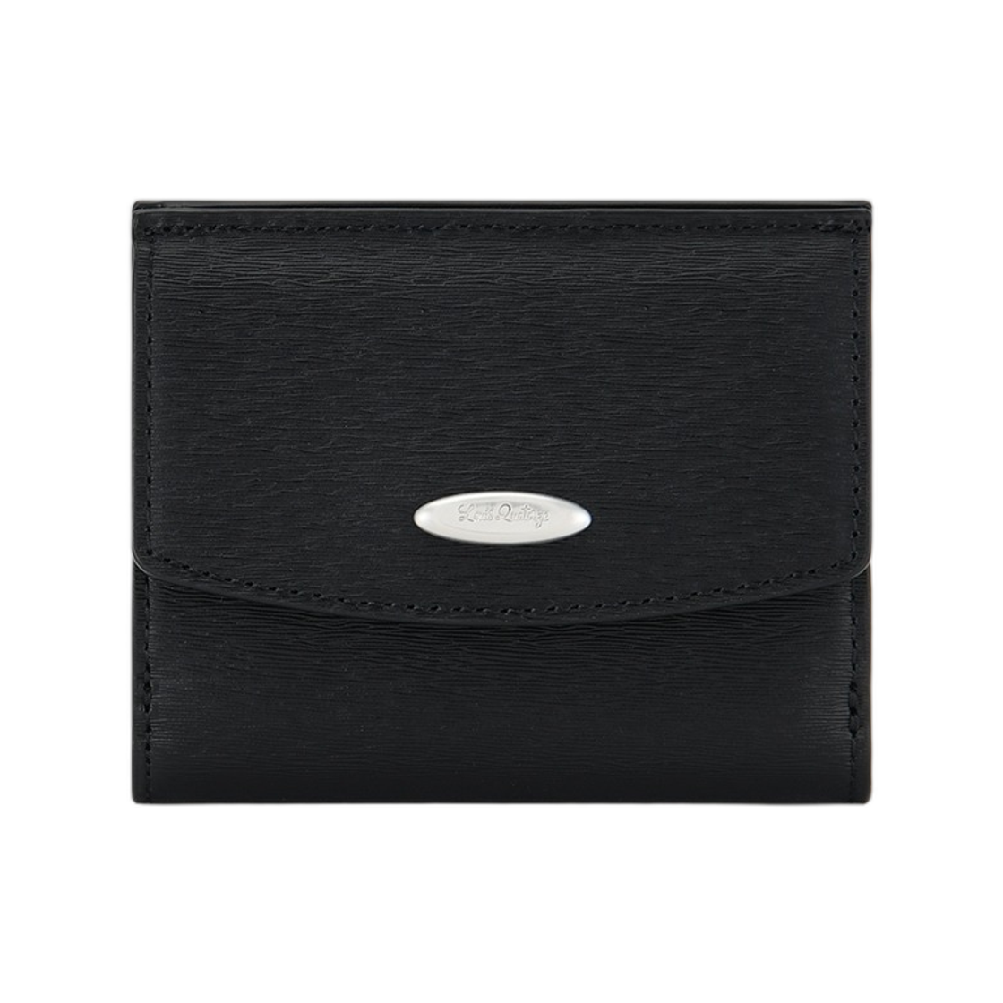 LLS61FM21FF5BL0171 Louis Quatorze Heritage Compact Wallet Black