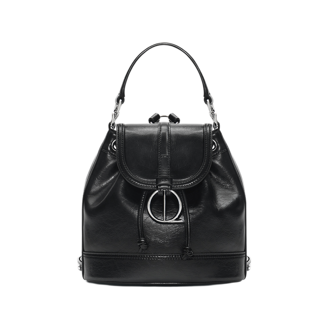 LCHS3SO11FB2BL0170 Louis Quatorze Monte Backpack Black