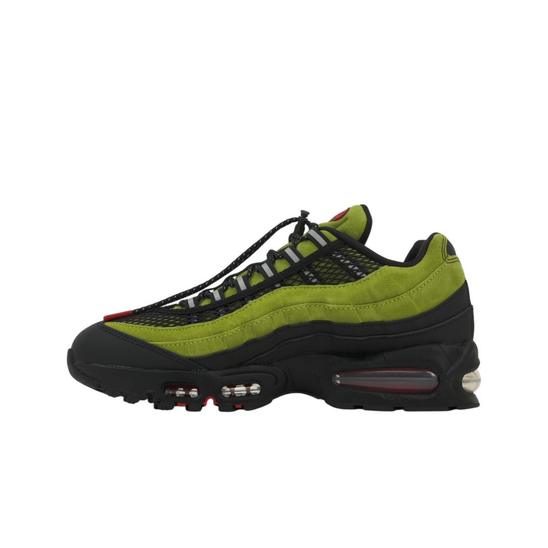 나이키 x 아야 브라운 에어맥스 95 빅 버블 아토믹 그린 앤 블랙(Nike x Aya Brown Air Max 95 Big Bubble Atomic Green and Black) - 3