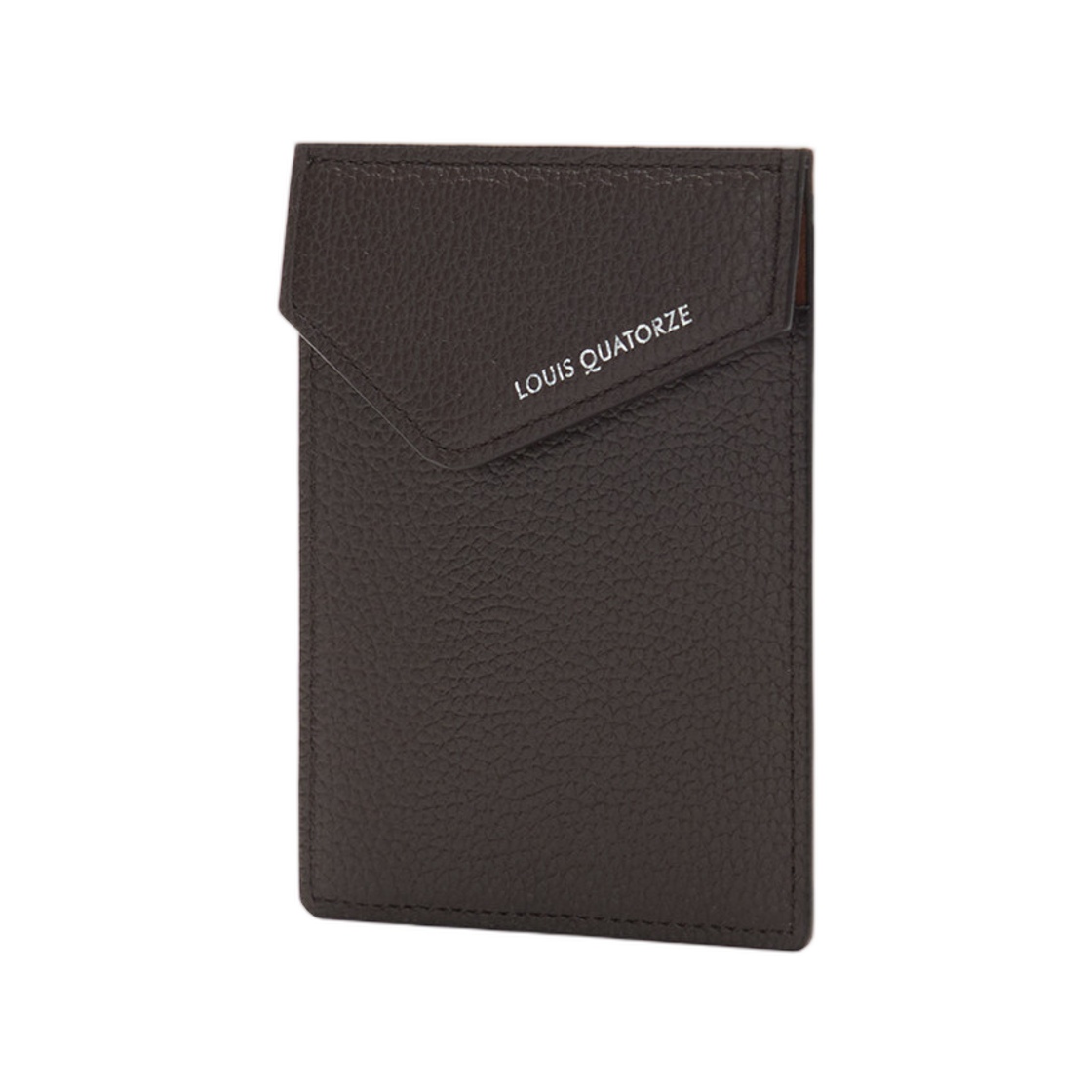 루이까또즈 로고 포켓 카드 홀더 브라운(Louis Quatorze Logo Pocket Card Holder Brown) - 2