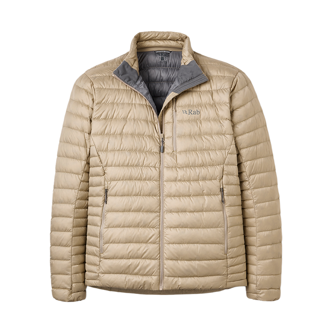 RABQDB94DKP0030 Rab Microlight Jacket Dark Pebble