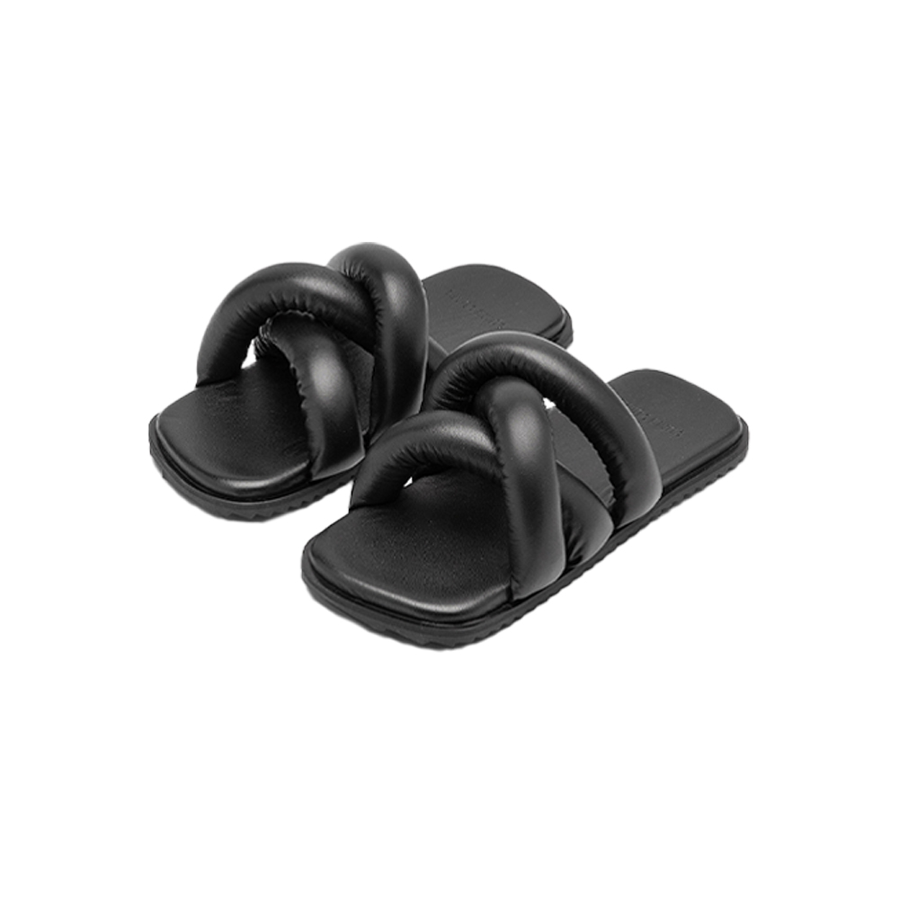 유메유메 타이어 여성 슬라이드-블랙(YUME YUME Tire Women'S Slides Black) - 2