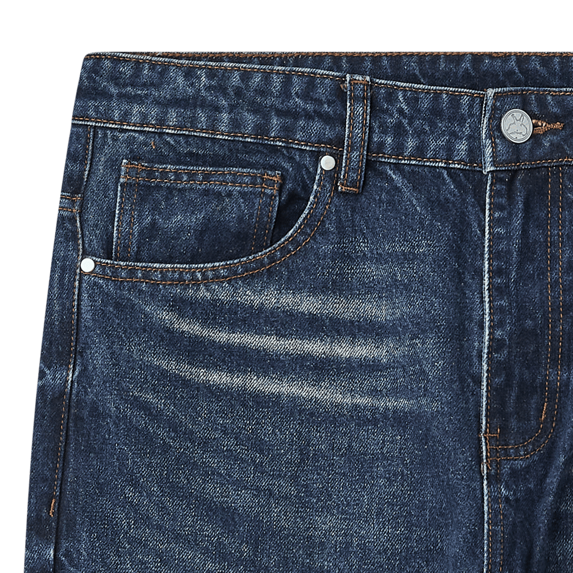 바스켓케이스 좀비 데님 스플린터 네이비 - 26FW(Basketcase Zombie Denim Splinter Navy - 26FW) - 4
