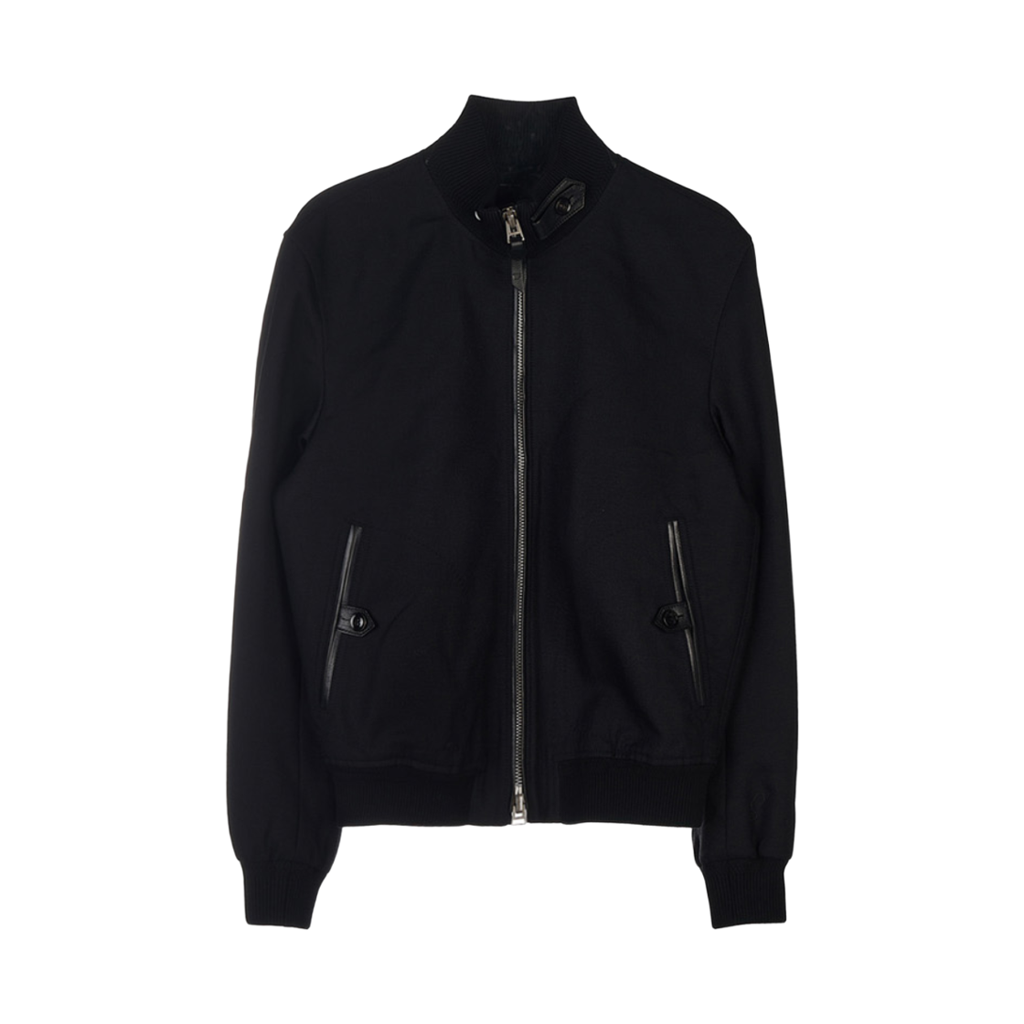 TFO324-BA096-K09 Tom Ford Mohair Blouson Black