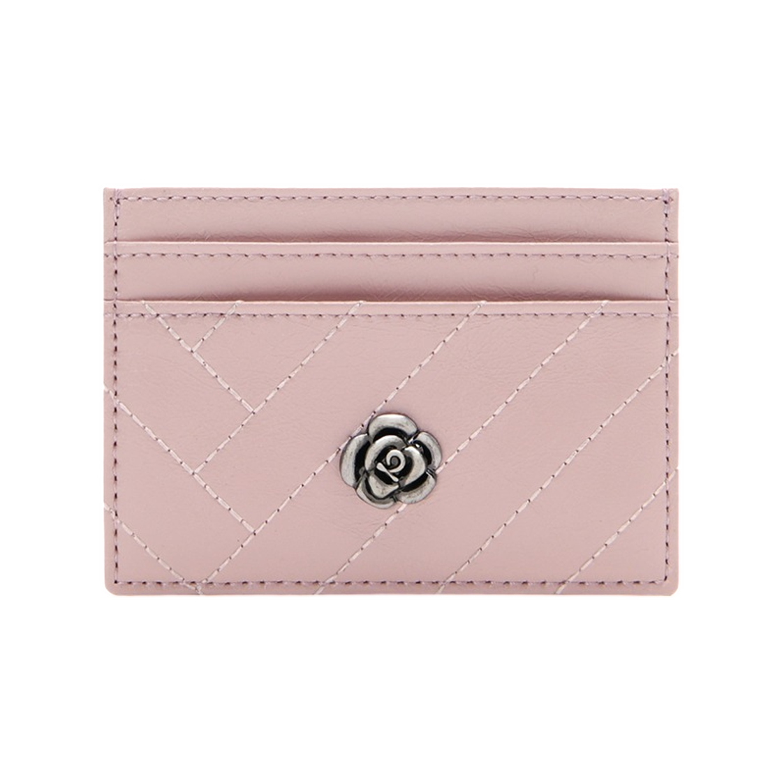 LLST3SD87FI1PI0181 Louis Quatorze Classic Rose Card Holder Pink