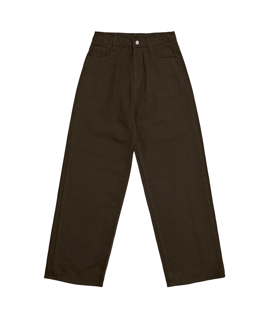이스케이프프롬 와이드 코튼 팬츠 카키(Escapefrom Wide Cotton Pants Khaki) - 4