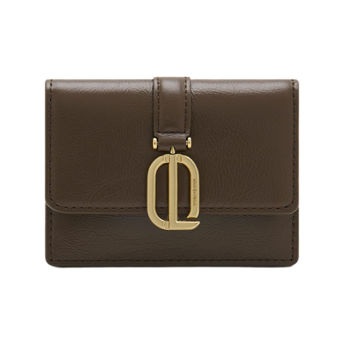 LLST3FM03FJ8BR0171 Louis Quatorze Lclat Card Holder Brown
