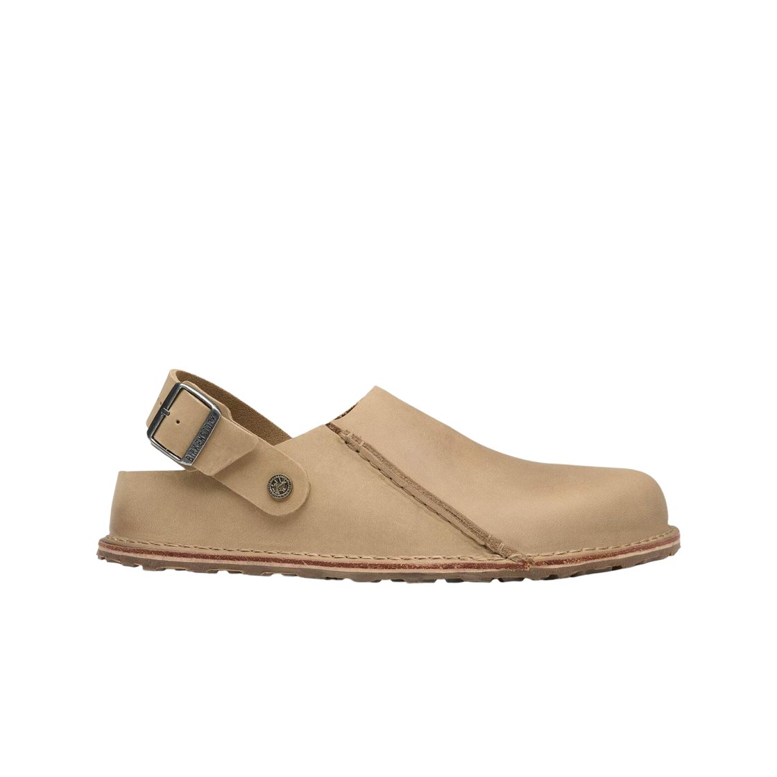 1032526 Birkenstock Lutry Premium Wider Strap Tobacco Brown - Regular