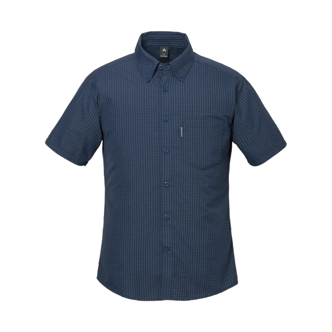 2304485 Montbell Wickron Dry Touch Short Sleeve Shirt Navy 25
