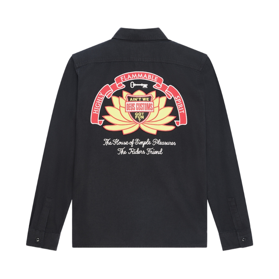 - Deus Ex Machina Sacred Chest Shirt Black