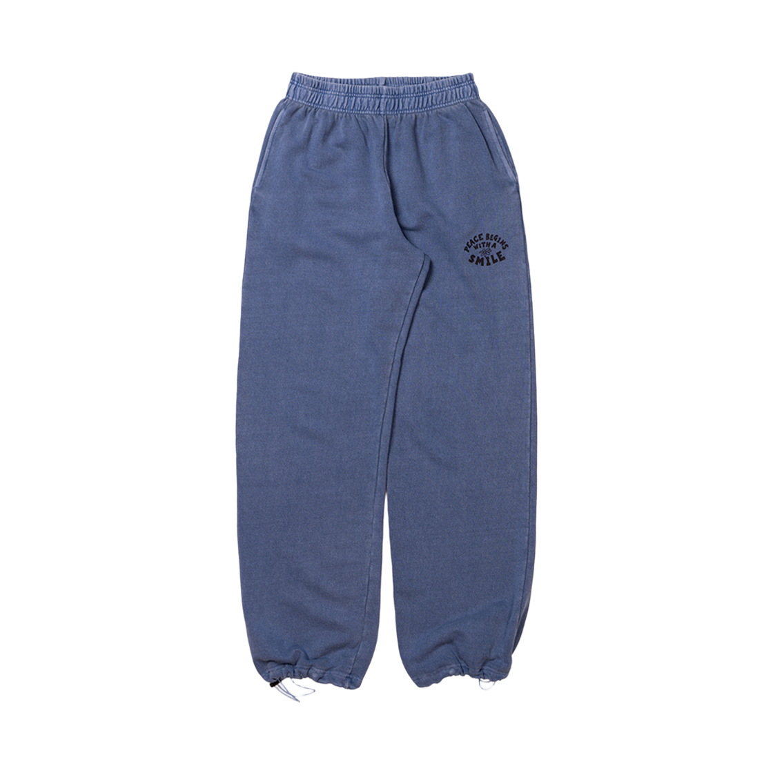 26FW0103 BIGWAVE COLLECTIVE Good Day Sweat Pants Washed Blue
