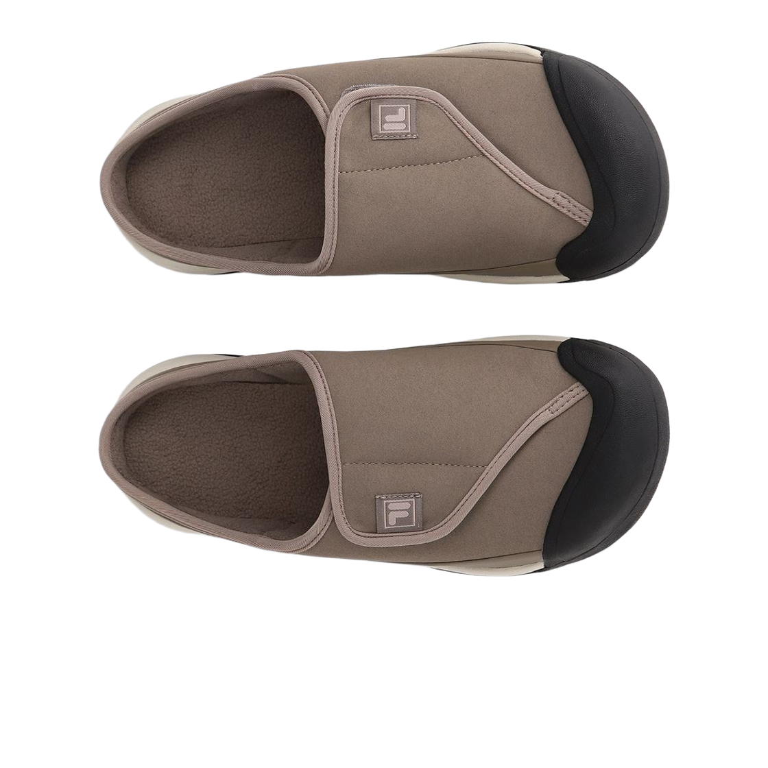 휠라 페이토 뮬 그레이 블랙(Fila Peito Mules Gray Black) - 2