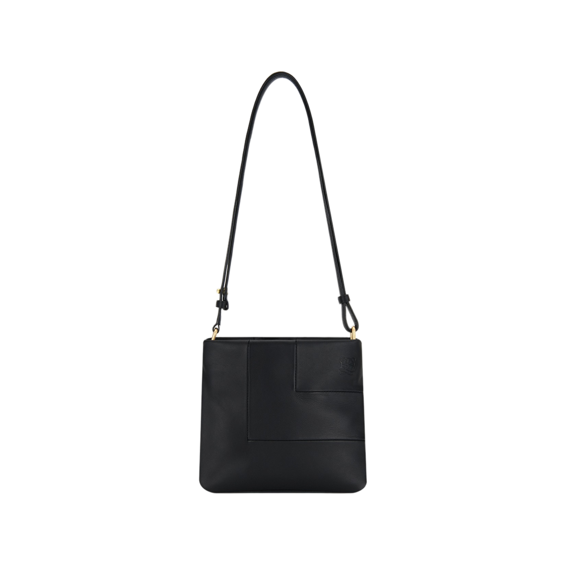 LVH61QT12FA9BL0171 Louis Quatorze Le L Crossbody Bag Black