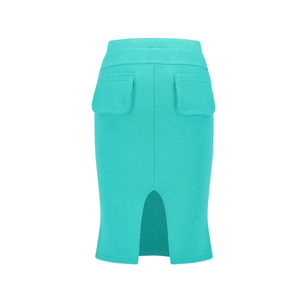더이너스 지퍼 미디 스커트 터콰이즈(The Innrs The Contrast Zip Midi Skirt Turquoise) - 2