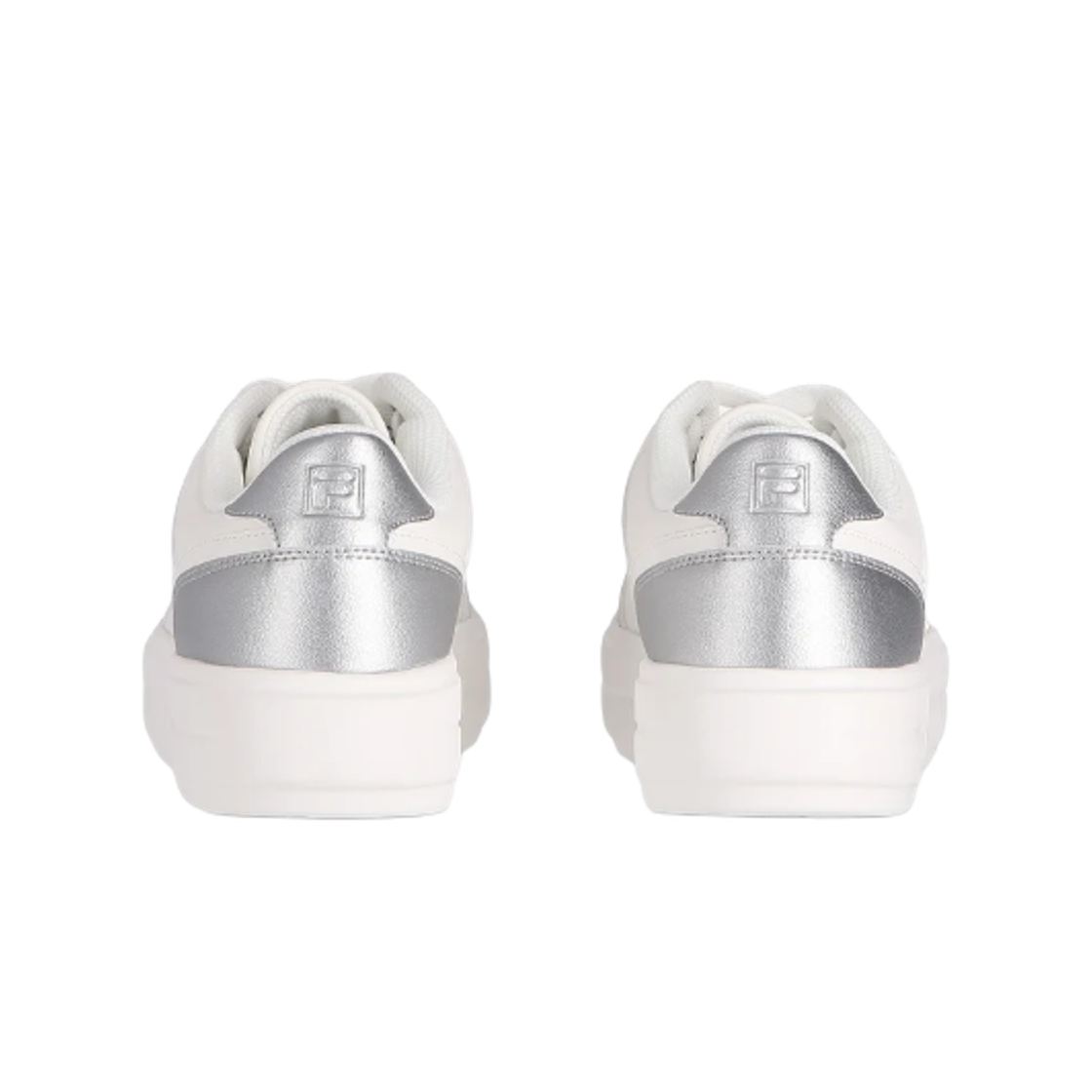 (W) 휠라 펑키 테니스 98/25 화이트 그레이((W) Fila Funky Tennis 98/25 White Grey) - 3