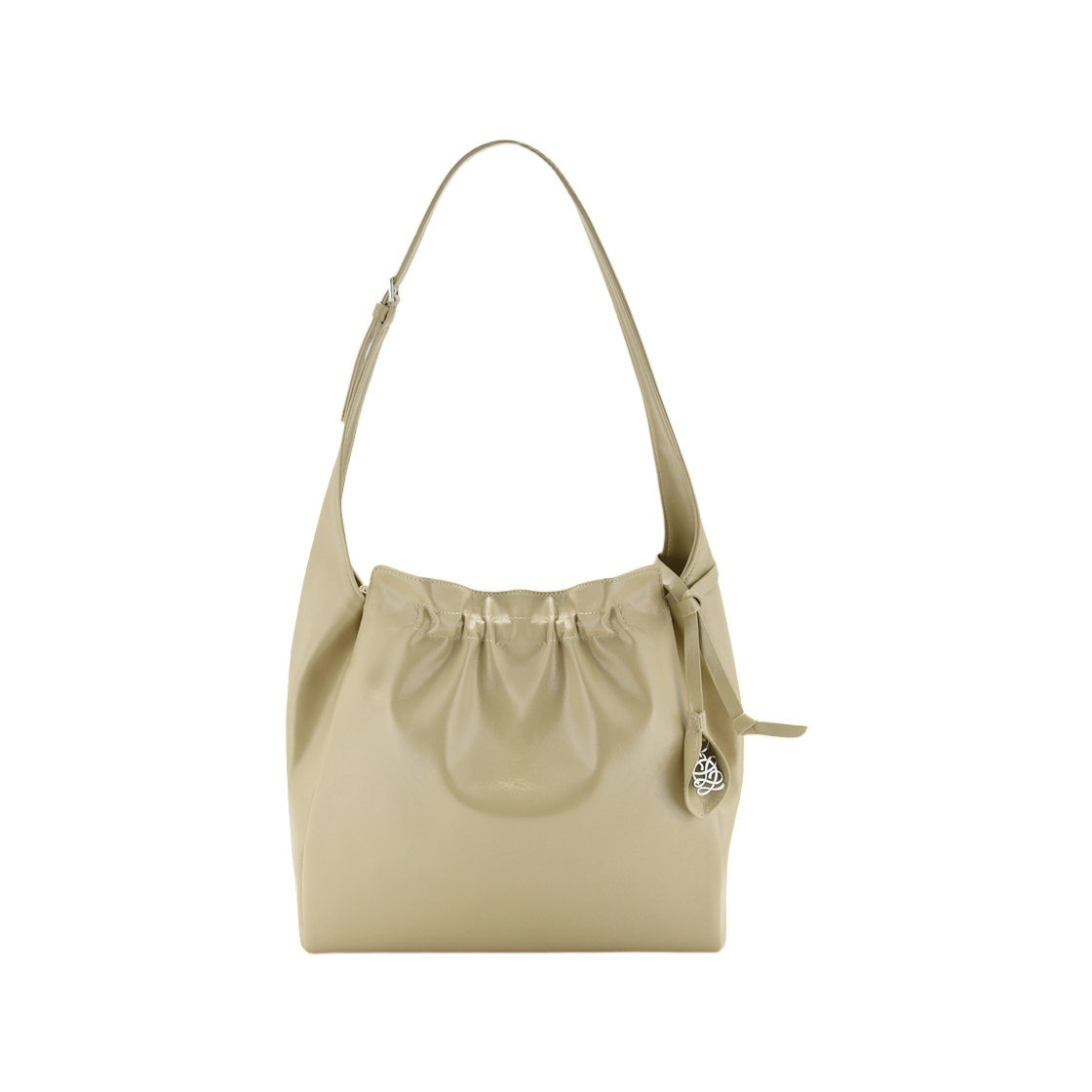 LLH61FM07FA2BE0401 Louis Quatorze Flea Hobo Bag Beige