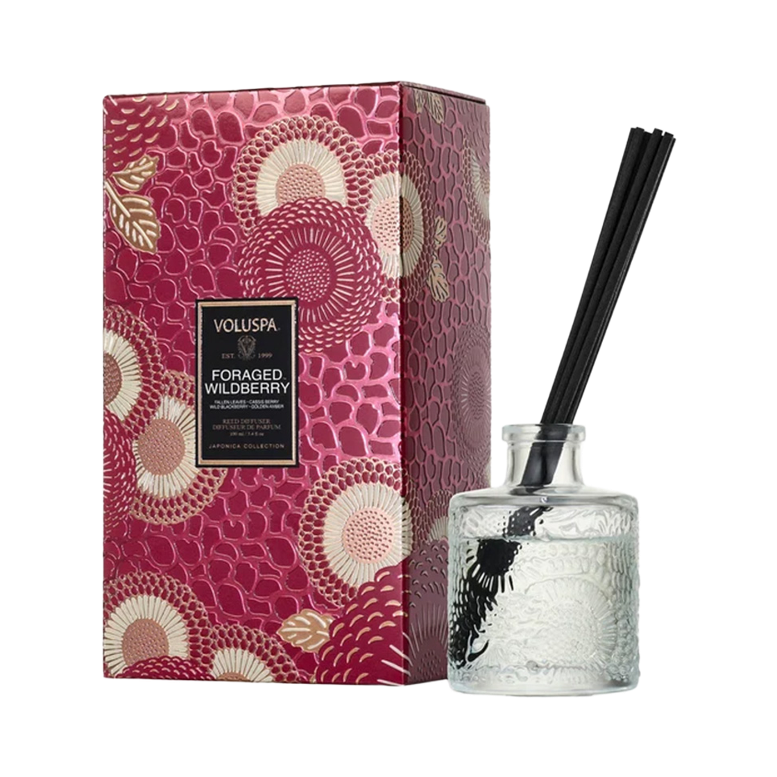 볼루스파포리지드 와일드베리 미니디퓨저 3.4oz(VOLUSPA Foraged Wildberry Diffuser)