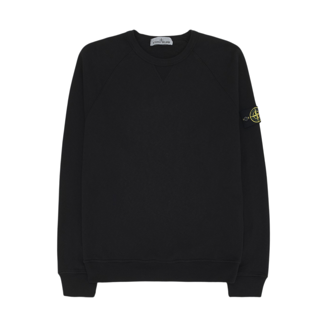 스톤 아일랜드 66360 올드 트리트먼트 크루넥 스웨트셔츠 블랙 - 23SS(Stone Island 66360 Old Treatment Crewneck Sweatshirt Black - 23SS)