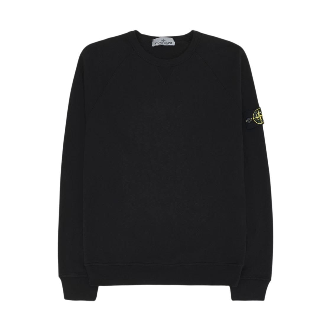 Stone Island Stone Island 66360 Old Treatment Crewneck Sweatshirt Black - 23SS · M