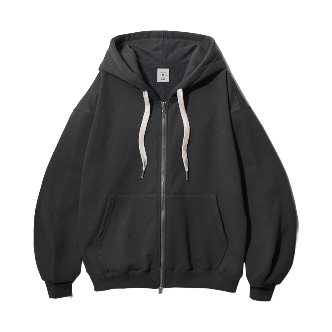 SJHD1327_darkgray_29 FP142 Youthful balloon hood zip-up darkgray SJHD1327