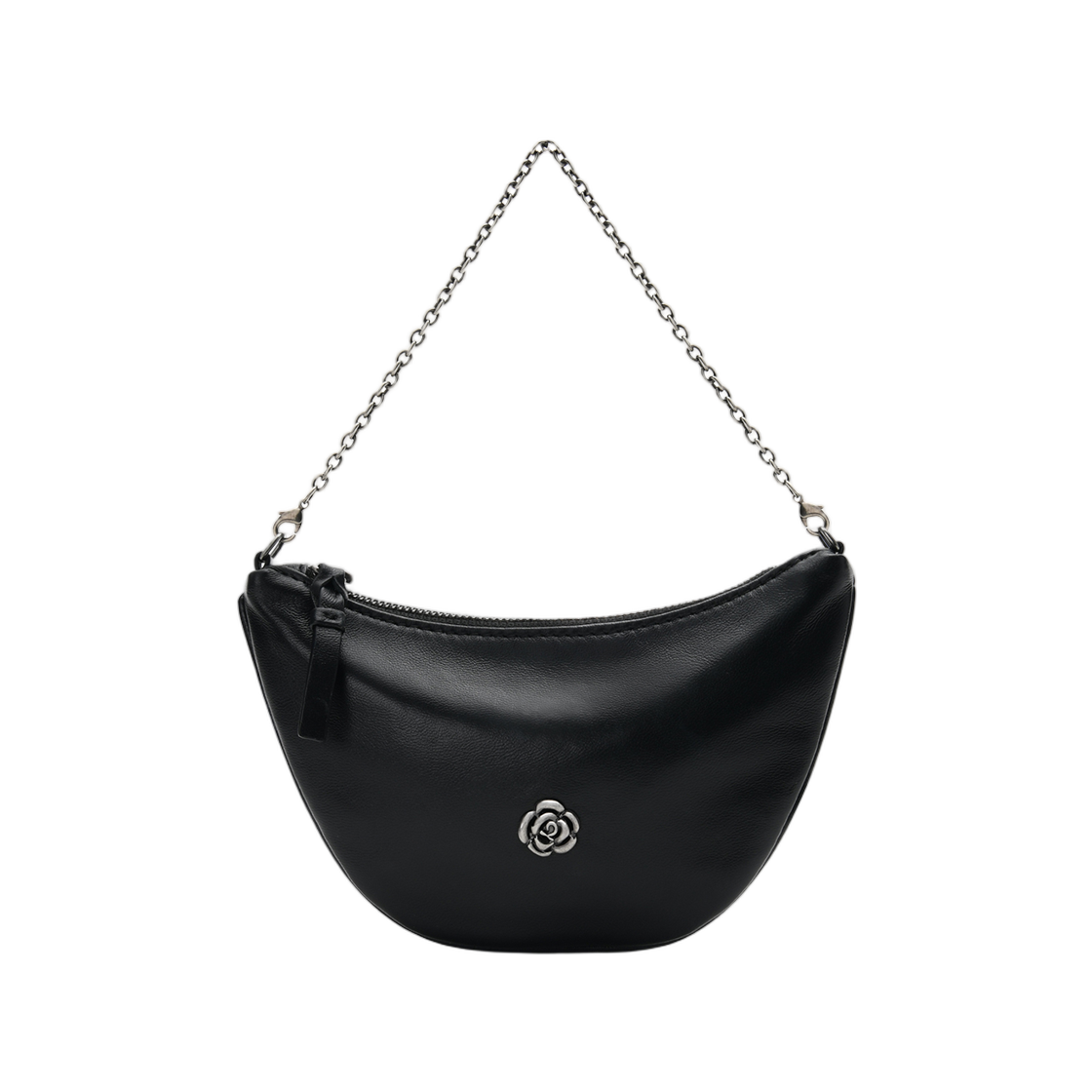 LCST3SD91FJ0BL0440 Louis Quatorze Classic Rose Pouch Black